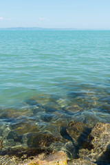 Obraz premium View of Balaton lake, Hungary, Tihany