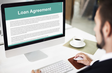 Loan Agreement Budget Capital Credit Borrow Concept