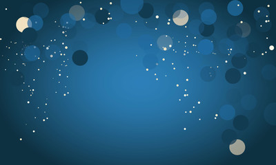 Christmas vector background with circles