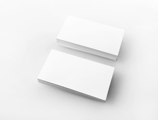 Blank business cards