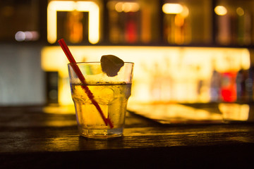 alcoholic yellow coctails