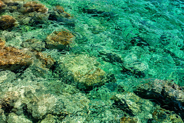 Obraz premium Abstract sea surface