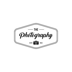 Photography Badges and Labels in Vintage Style
