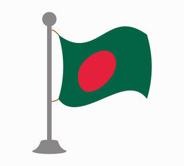 bangladesh flag mast