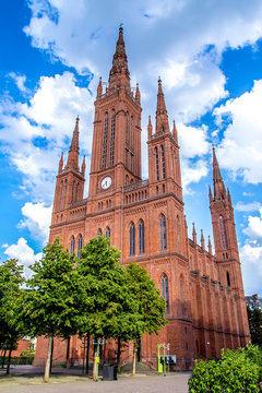 The Market church in Wiesbaden, Germany