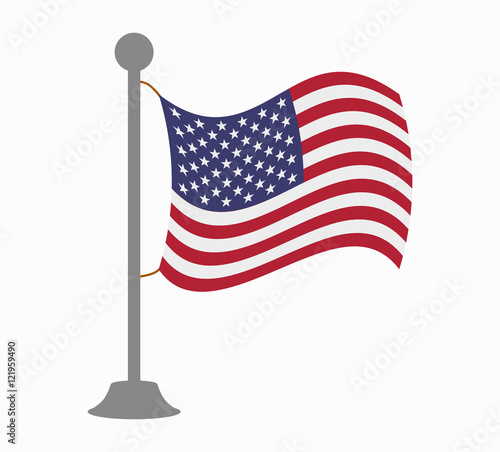 "united states flag mast" Stock image and royalty-free vector files on ...
