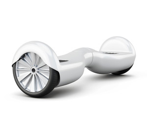  Urban scooter on white background. 3d rendering © 3dmavr