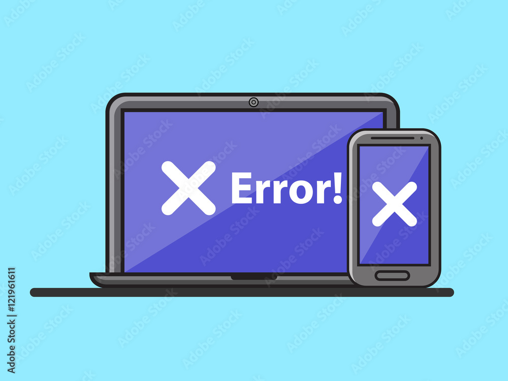 Poster internet web page error