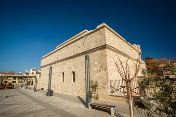 Fototapeta na wymiar Old castle in Limassol, Cyprus