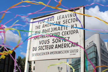 Fototapeta premium Berlin / Checkpoint Charlie