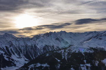 Fototapeta na wymiar Alpenpanorama 3