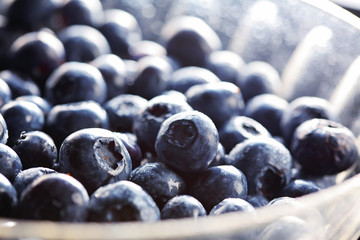 Blueberries in a bowl