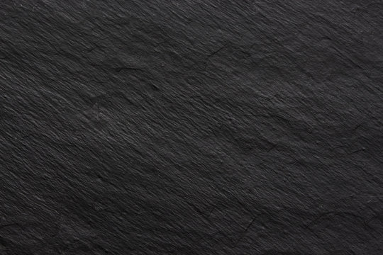 Dark black slate background or texture