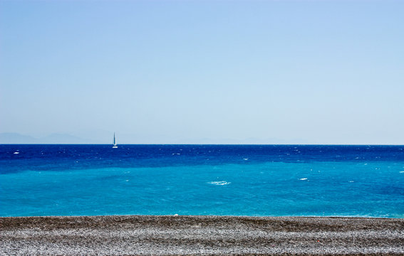 Fototapeta Plaża , Rodos,Grecja