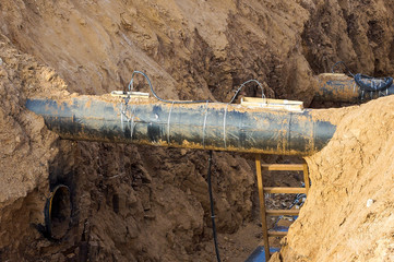 Electro-chemical protection of pipelines