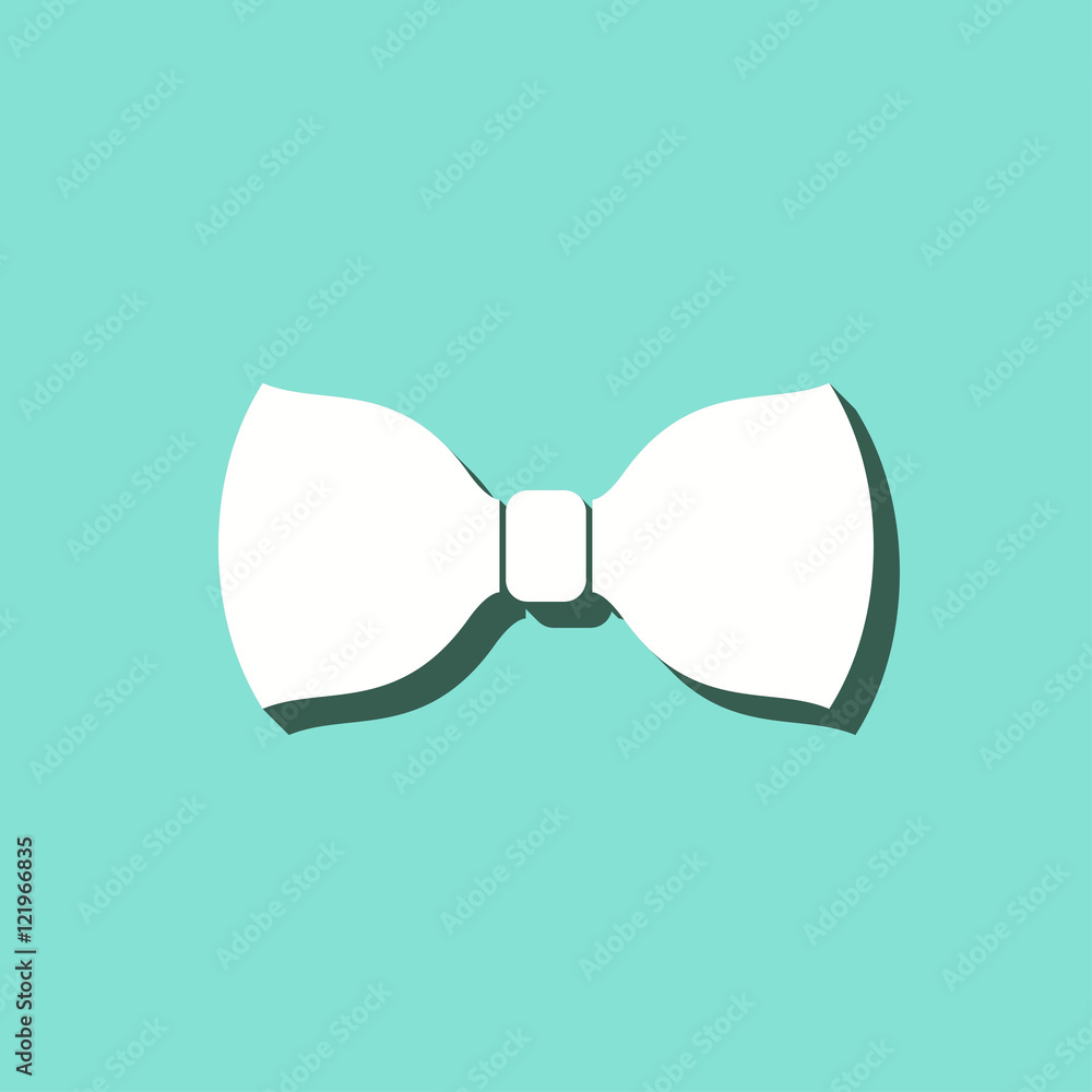 Wall mural necktie - vector icon.