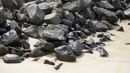 Fototapeta premium rocks on coast