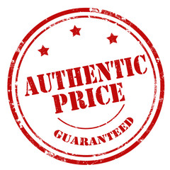 Authentic Price-stamp