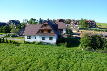 The village in the Tatra Mountains (Poland) © Artur Henryk