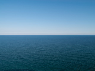 View on a quiet ocean