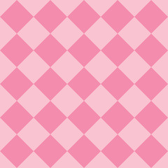 Pastel pink fabric diamond seamless pattern
