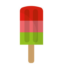 delicious popsicle sweet icon vector illustration design