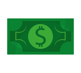 bills dollars money icon vector illustration design