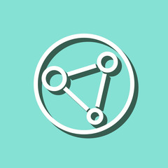 Network - vector icon.