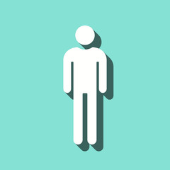 Man - vector icon.
