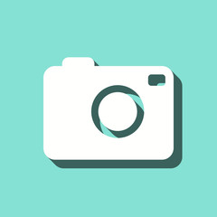 Photo - vector icon.