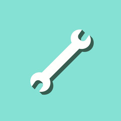Wrench - vector icon.