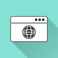 Credit card - vector icon.