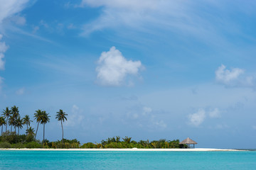 Perfect tropical island paradise beach