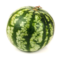 watermelon isolated on white background closeup