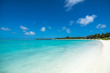 Perfect tropical island paradise beach