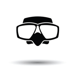 Icon of scuba mask