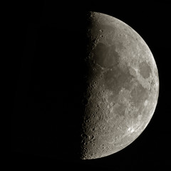 First quarter Moon