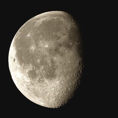 Last quarter Moon