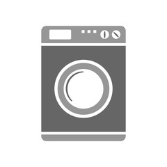 Washing machine symbol sign.