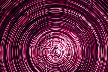 Abstract rotating long exposure photo neon lights texture.