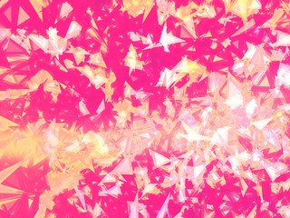 Fototapeta na wymiar Pink triangle abstract background