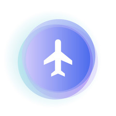 Fototapeta premium Abstract App Button