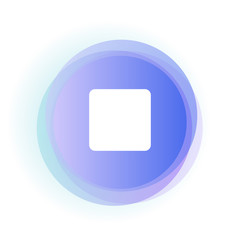 Abstract App Button