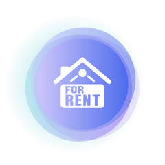 Obraz premium Abstract App Button