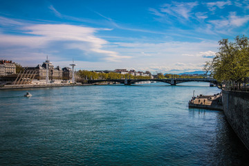 Obraz premium Ville de Lyon