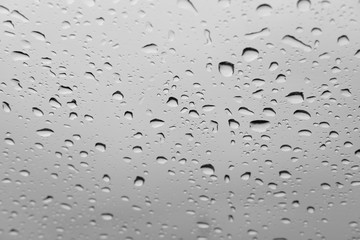 Abstract background, Condensation on the glass surface.,  Black and White 