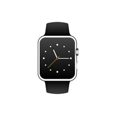 Smart watch isolated vector illustration
