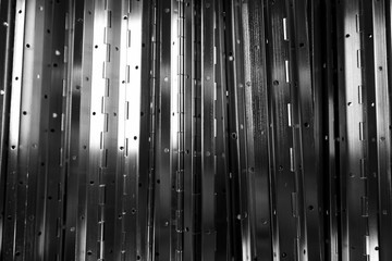 abstract metal hinge