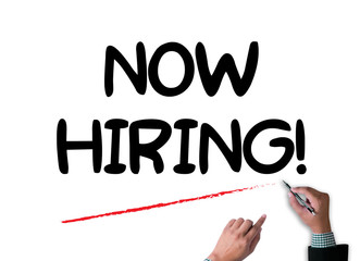 NOW HIRING!