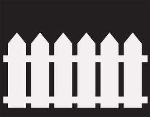 fence icon. fence icon object